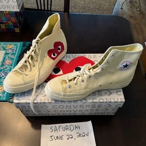 Converse x Comme des Garcons Limited Edition Chuck 70